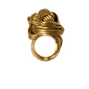 Spaghetti Ring - Gold 4