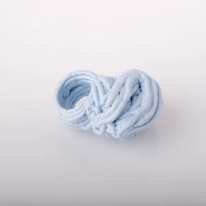 Spaghetti Ring - Matt Pastel Blue