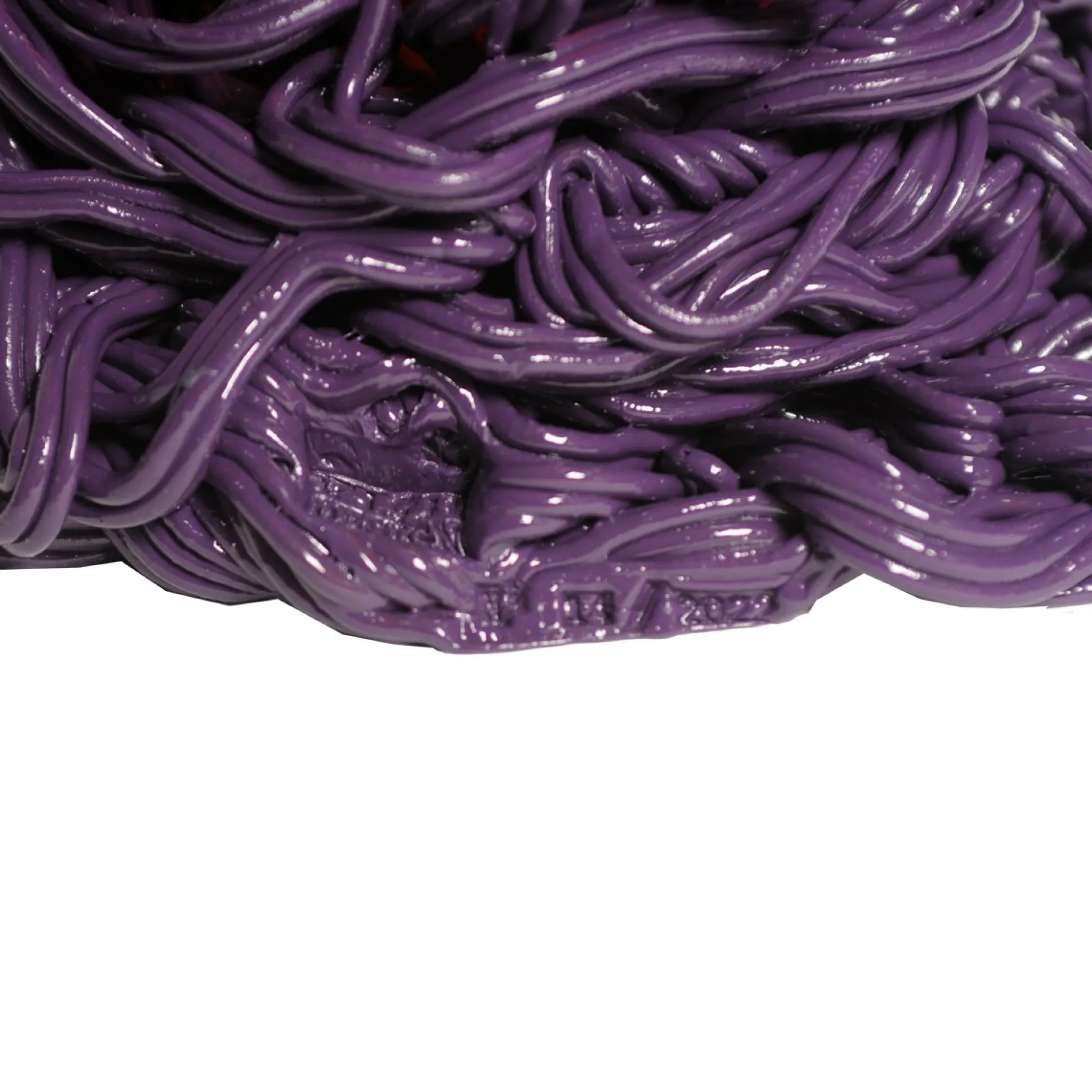 spaghetti_special_vase__c_2-3.webp Spaghetti Special Vase - Clear Red And Matt Purple