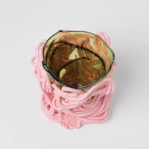 Spaghetti Special XS - Clear Green, Matt Pastel Pink