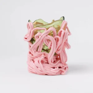 Spaghetti Special XS - Clear Green, Matt Pastel Pink