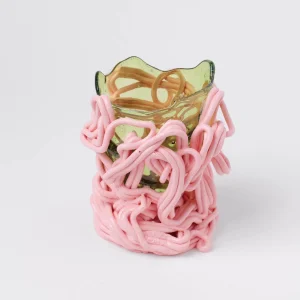 Spaghetti Special XS - Clear Green, Matt Pastel Pink