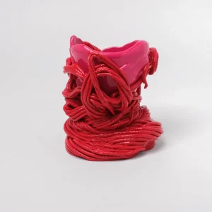 Spaghetti Special XS - Matt Fuchsia, Coral