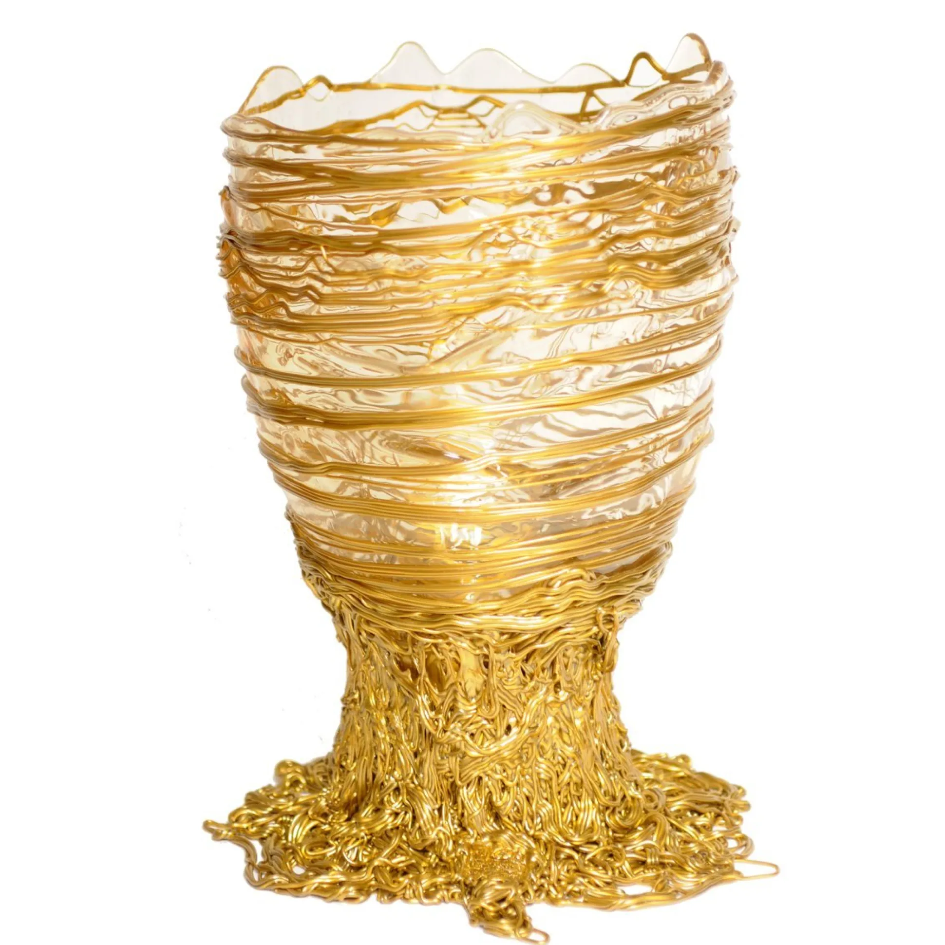 spaghetti_vase__clear_and_2-1.webp Spaghetti Vase - Clear And Gold