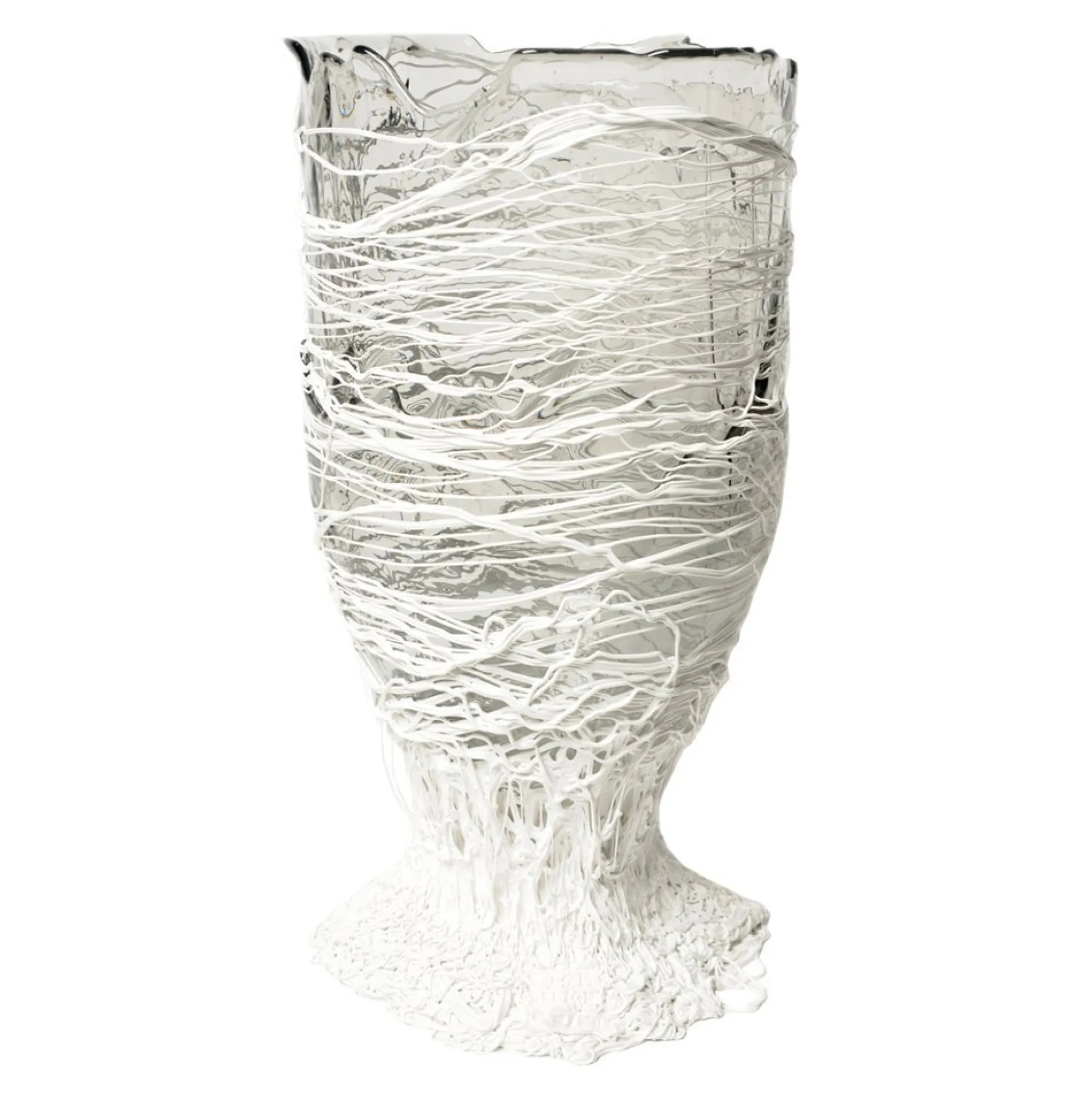 spaghetti_vase__clear_and_4.webp Spaghetti Vase - Clear And White
