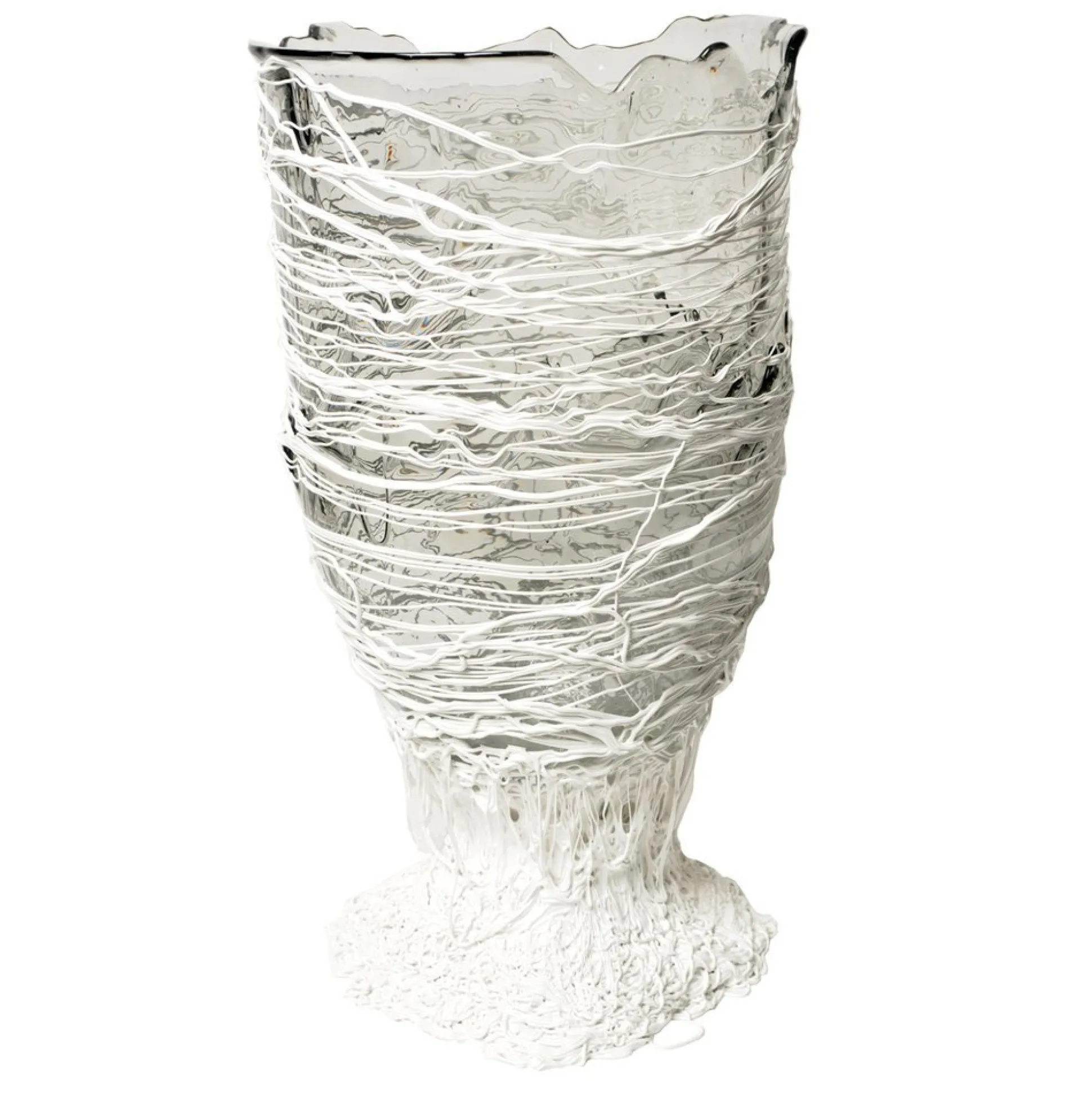 spaghetti_vase__clear_and_5.webp Spaghetti Vase - Clear And White
