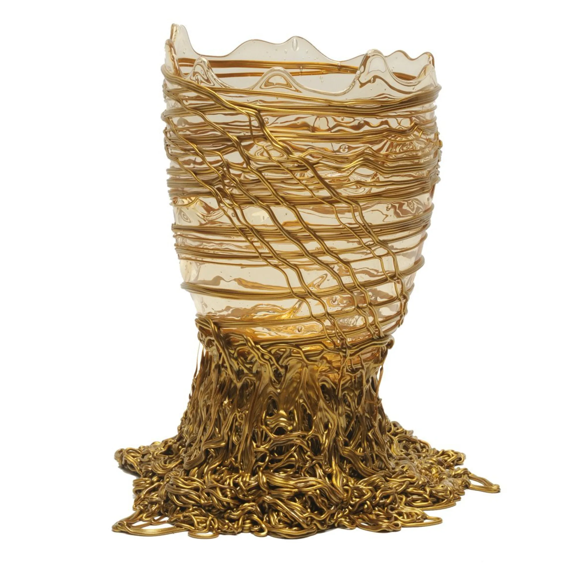 spaghetti_vase__clear_and_7-1.webp Spaghetti Vase - Clear And Gold