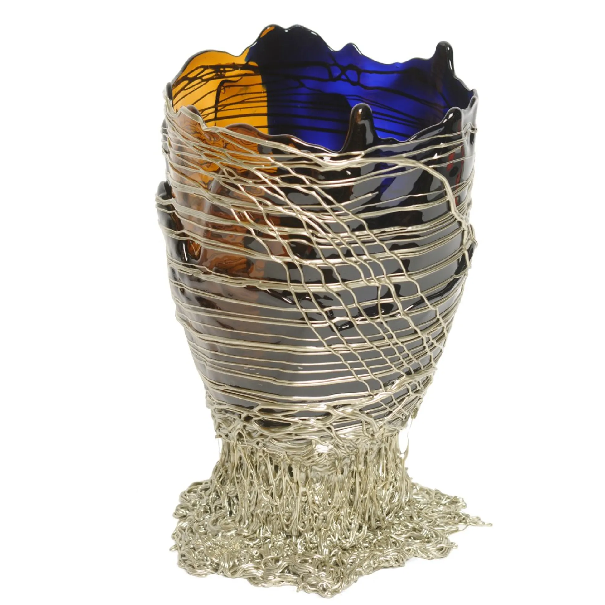 spaghetti_vase_extra_colo_1.webp Spaghetti Vase Extra Colour - Clear Blue, Clear Brown, Bronze