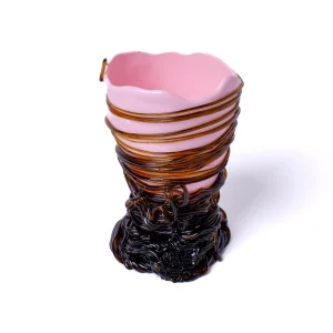 Spaghetti XS - Matt Pink, Clear Brown 2
