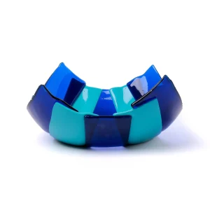 Stripe Basket - Clear Blue, Turquoise