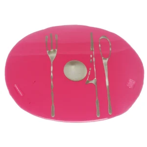 Table-Mates - Clear Fuchsia, Bronze