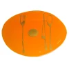 Table-Mates - Clear Orange, gold