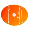 Table-Mates - Clear Orange, Matt Pink