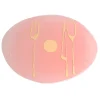 Table-Mates - Clear Pink, Salmon