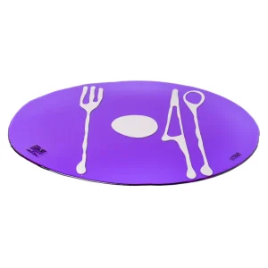 Table-Mates - Clear Purple, Matt Ivory