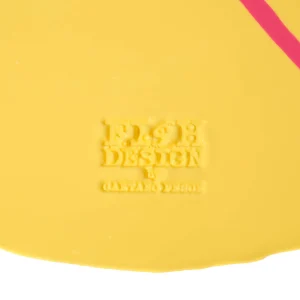 Table-Mates - Matt Pastel Yellow And Matt Fuchsia