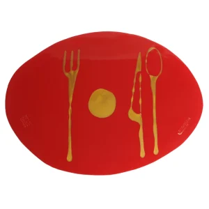 Table-Mates - Matt Red, Gold