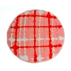 Tartan Placemat - Light Pink, Matt Pink, Orange, White