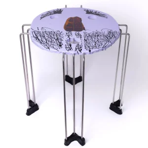 Triple Play Coffee Table - Matt Lilac