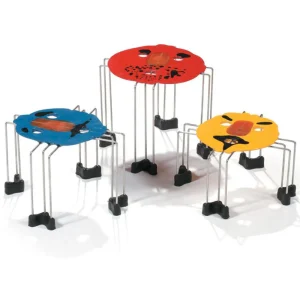 Triple Play Coffee Table - Blue