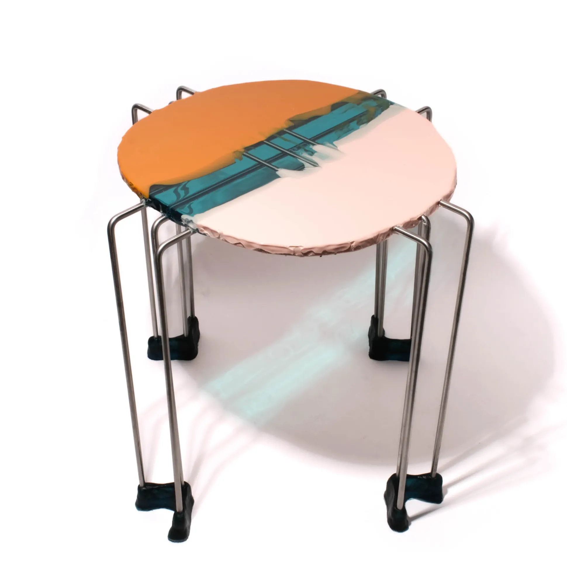 triple_play_coffee_table__1-7.webp Triple Play Coffee Table - Matt Salmon, Clear Aqua, Matt Ochre