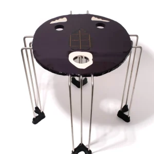 Triple Play Coffee Table - Matt Aubergine