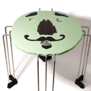 Triple Play Coffee Table - Mint
