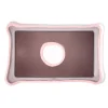 Try Tray Rectangular - Clear Fumè And Matt Salmon