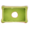 Try Tray Rectangular - Clear Bottle Green, Salmon