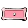 Try Tray Rectangular - Clear Pink, Matt Black