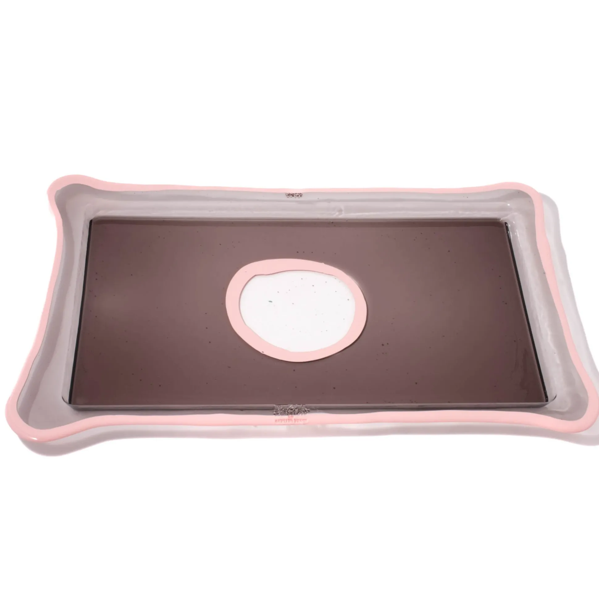 try_tray_rectangular__cle_1-1.webp Try Tray Rectangular - Clear Fumè And Matt Salmon