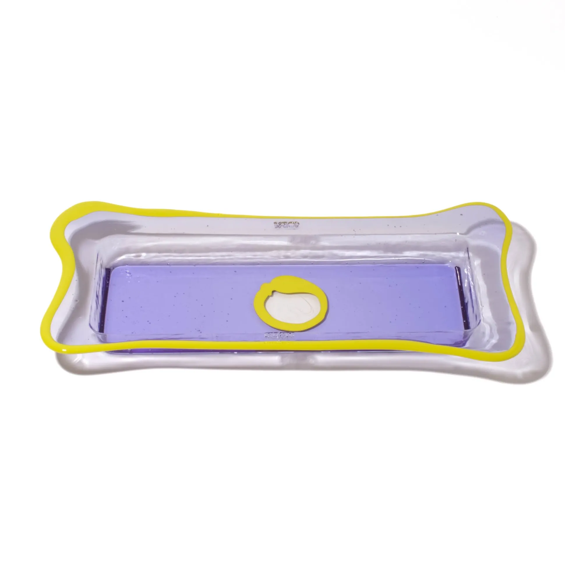 try_tray_rectangular__cle_1-2.webp Try Tray Rectangular - Clear Lilac, Matt Fluo Yellow