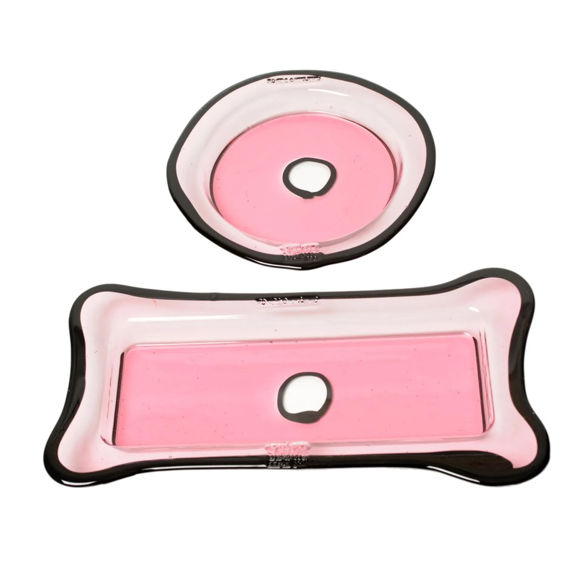 try_tray_rectangular__cle_1-6.webp Try Tray Rectangular - Clear Pink, Matt Black