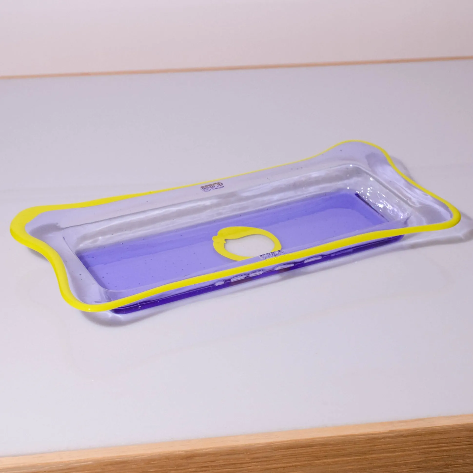 try_tray_rectangular__cle_6.webp Try Tray Rectangular - Clear Lilac, Matt Fluo Yellow