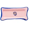 Try Tray Rectangular - Matt Pastel Pink And Clear Blue