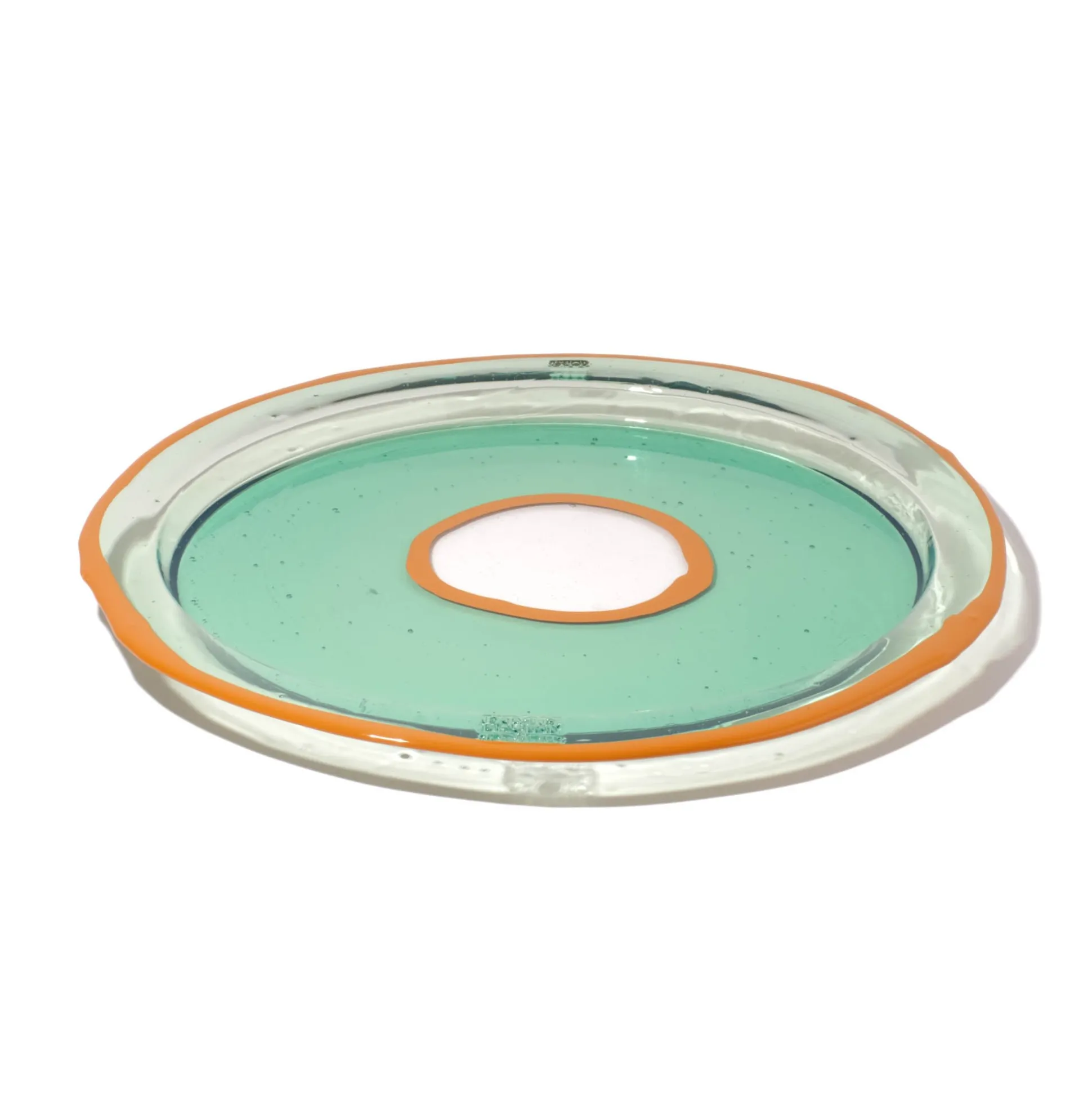 try_tray_round__clear_aqu_2.webp Try Tray Round - Clear Aqua, Ochre