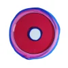 Try Tray Round - Clear Fuchsia, Blue