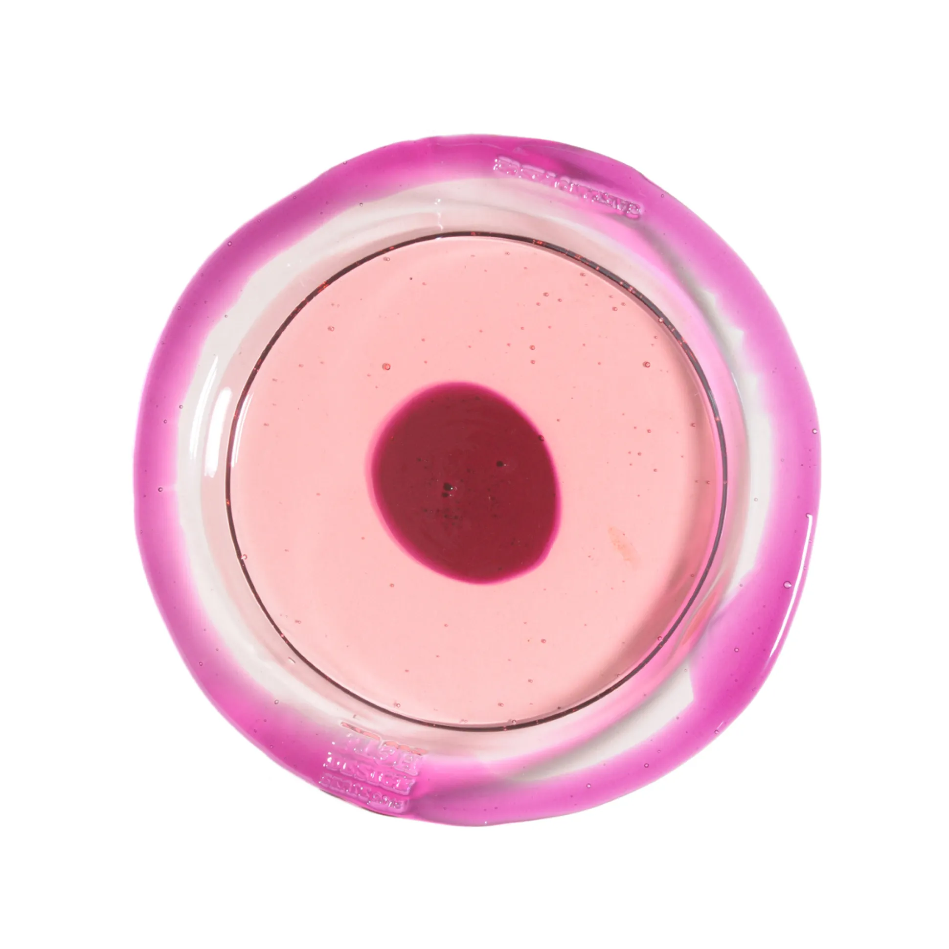 try_tray_round__clear_lig_0-1.webp Try Tray Round - Clear Light Ruby, Clear Fuchsia