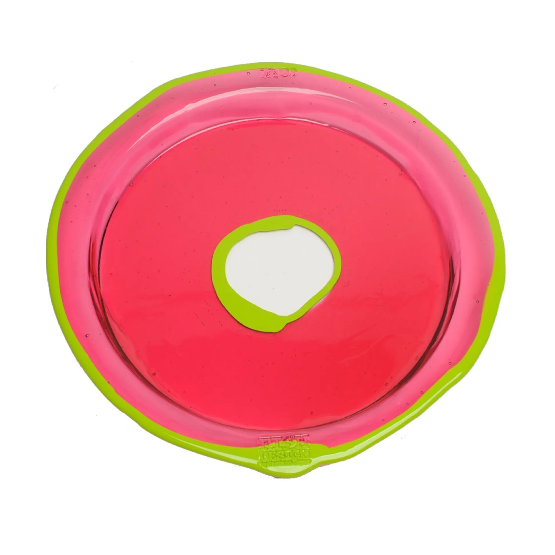try_tray_round__clear_lig_0.webp Try Tray Round - Clear Light Fuchsia And Lime