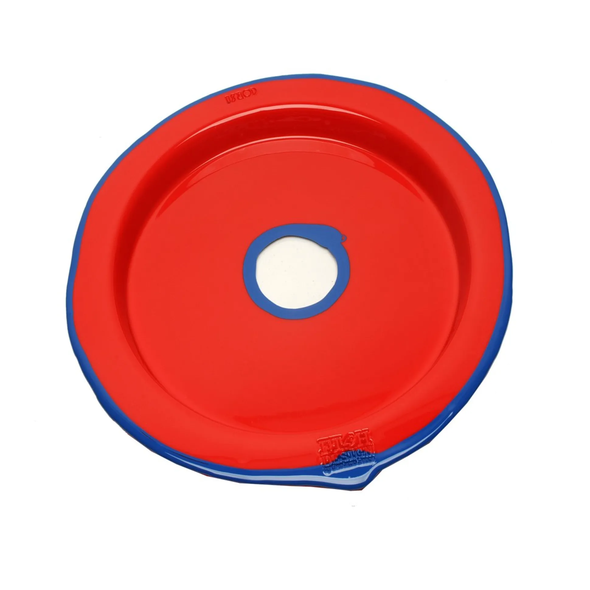 try_tray_round__matt_cora_0.webp Try Tray Round - Matt Coral Red And Matt Dark Lavender