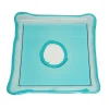 Try Tray Square - Clear Aqua, Matt Turquoise