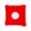 Try Tray Square - Clear Dark Ruby, Matt Lilac