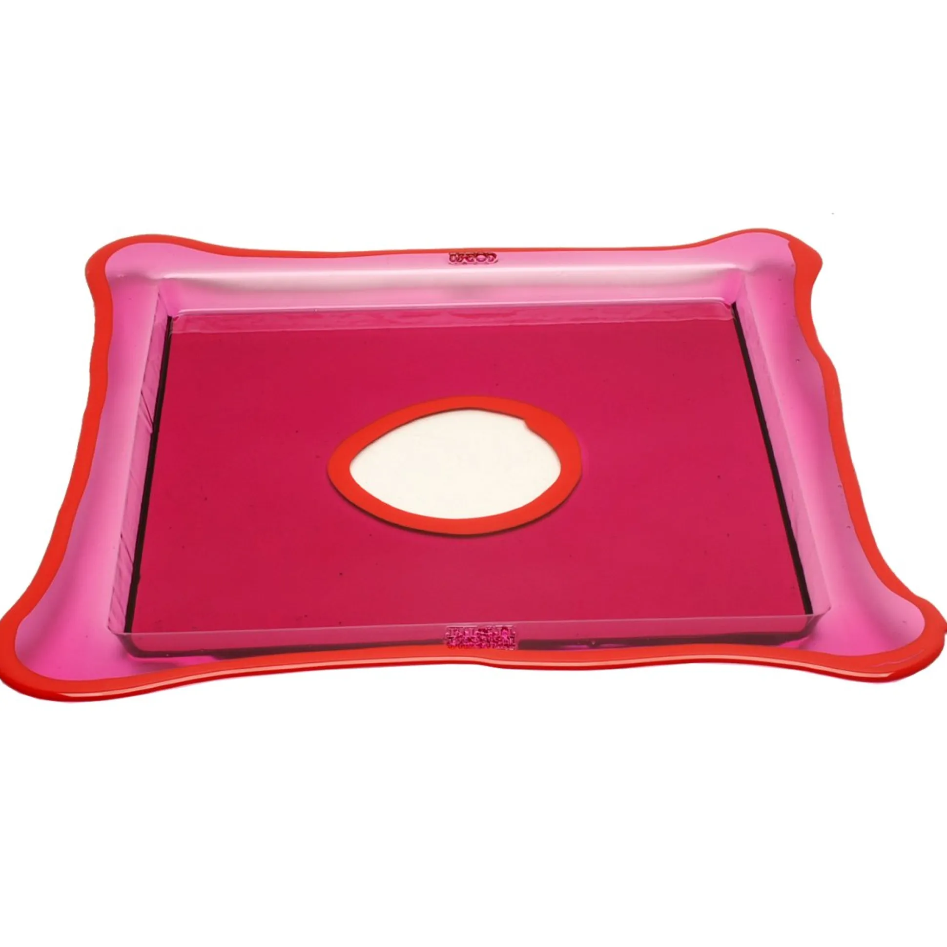 try_tray_square__clear_fu_2-1.webp Try Tray Square - Clear Fuchsia And Matt Coral Red