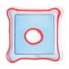 Try Tray Square - Clear Light Blue And Matt Sorbet