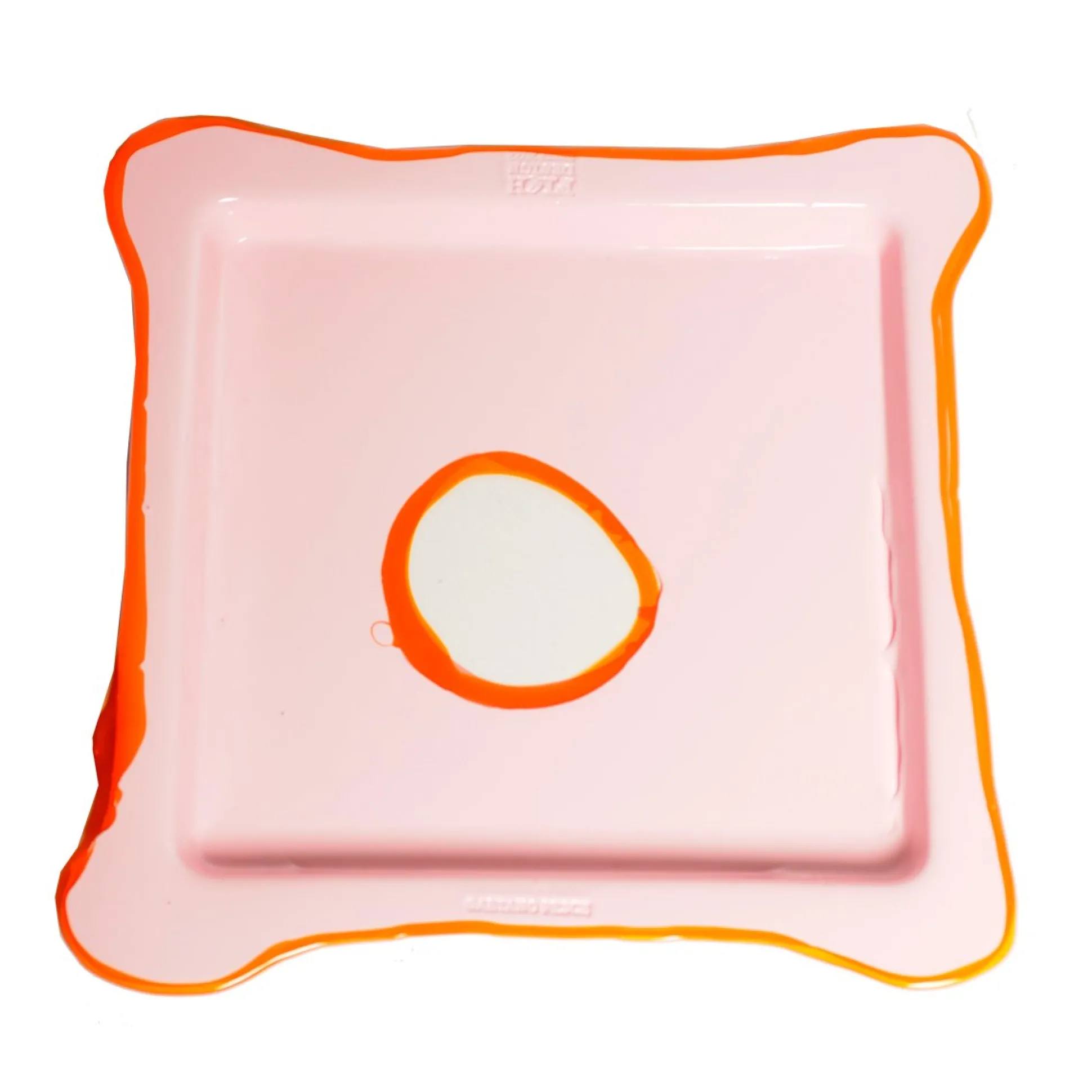 try_tray_square__matt_pas_0.webp Try Tray Square - Matt Pastel Pink And Clear Orange