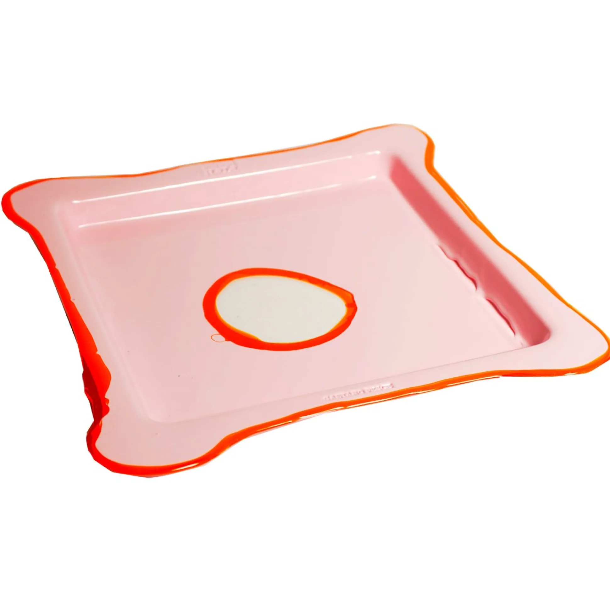 try_tray_square__matt_pas_1.webp Try Tray Square - Matt Pastel Pink And Clear Orange