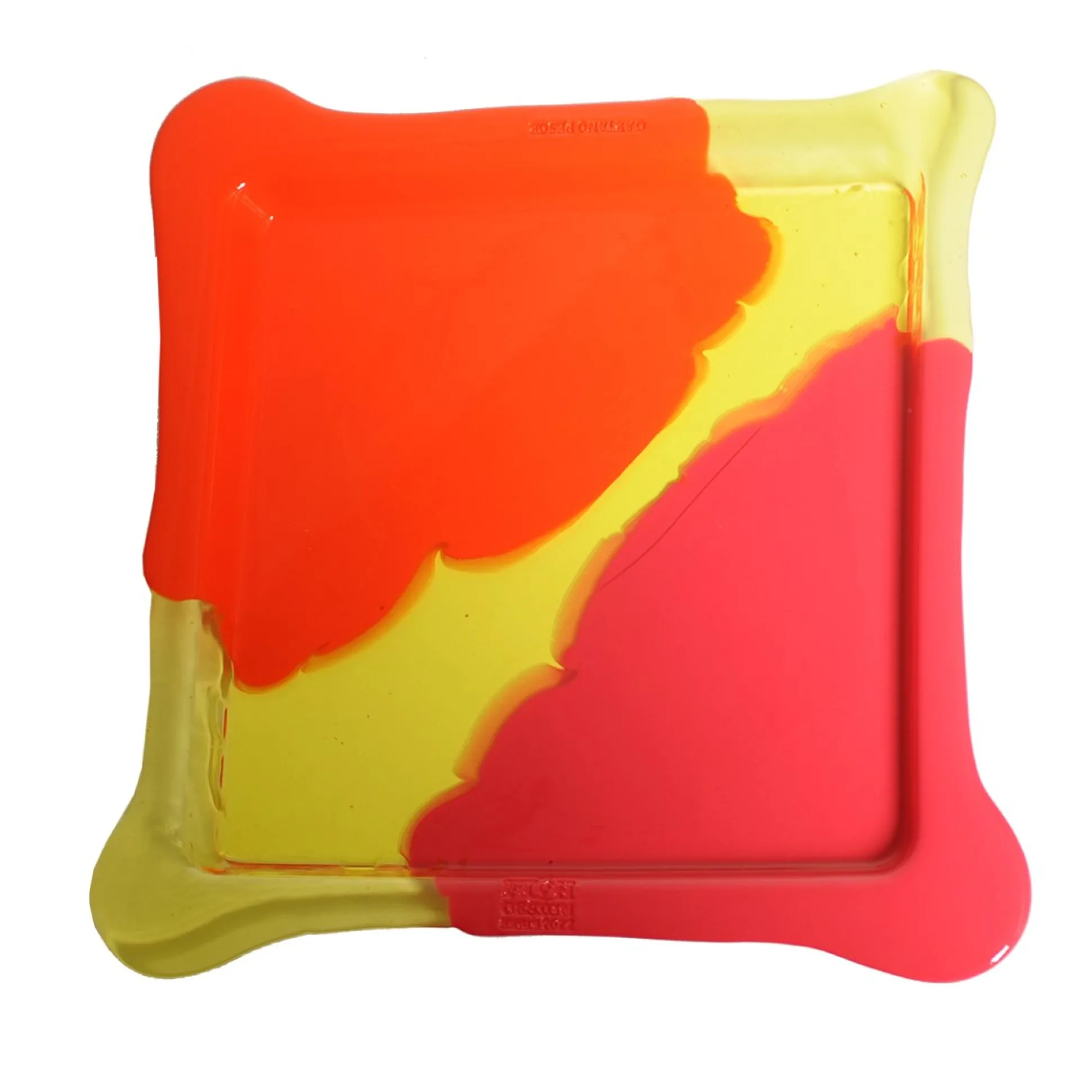 try_tray_square_stripes___0-3.webp Try Tray Square Stripes - Matt Orange, Clear Yellow And Matt Fuchsia