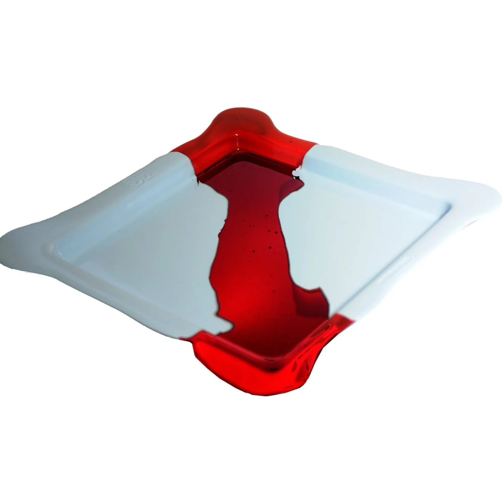 try_tray_square_stripes___1-2.webp Try Tray Square Stripes - Matt Pastel Blue And Clear Dark Ruby