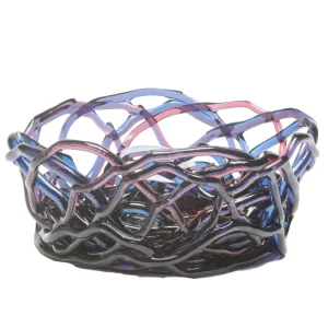 Tutti Frutti II Basket - Clear Blue, Clear Fuchsia