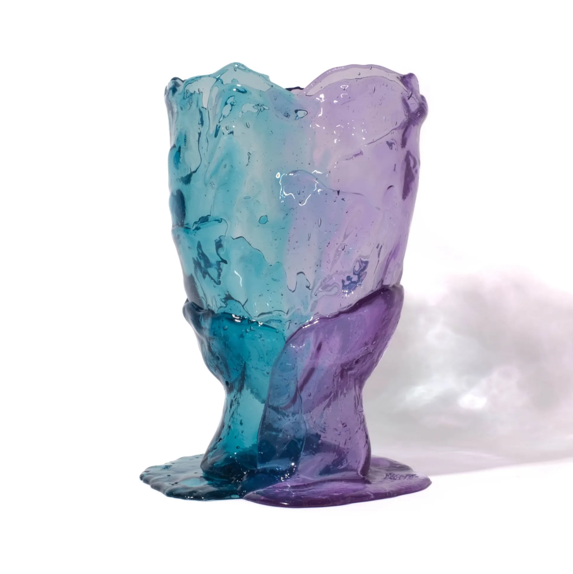twins_c_vase__clear_aqua__0.webp Twins C Vase - Clear Aqua, Lilac